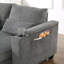 Canapé-lit 63 po Canapé-lit Corduroy-1945184445