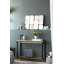Miroir avec miroir rectangulaire encadré en métal doré pour chambre à coucher, vestiaire, couloir ou espace de vie
