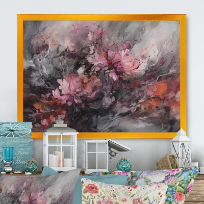 «Rocelia Abstract Persian Harmony Of Nature», reproduction d'art sur toile