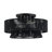 Florell 4 Light Black Extra Large Semi-flush