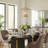 Allis 4 - Light Steel Dimmable Geometric Lantern Dining Room Chandelier-2038902763