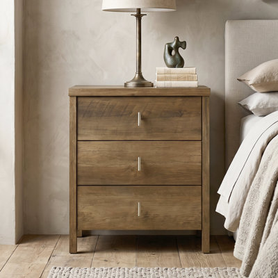 Table de chevet 3 tiroirs Pruitt Modern