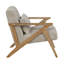 Chaise d'appoint rembourrée avec coussin en velours côtelé doux-468653094
