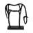 Hafssa Abstract Horse Statue For Home Decor - Artistic Decorative Objects Tabletop Figurine - Stylish Decorations For Living Room, Decorative Statue For Kitchen Decor And Bold Sculpture - 15", Black