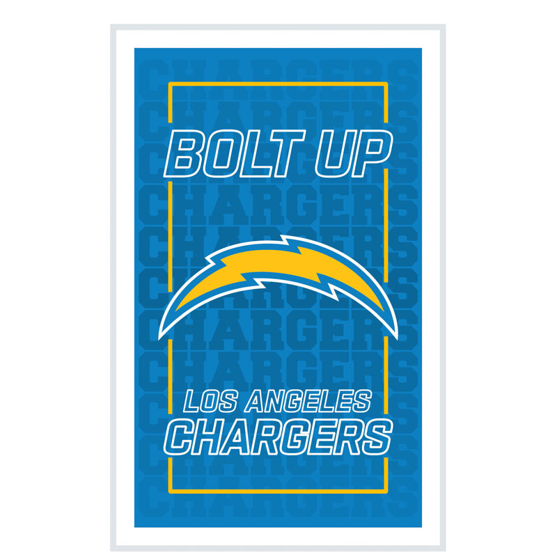 Enseigne murale NFL NeoLite, Les Chargers de Los Angeles