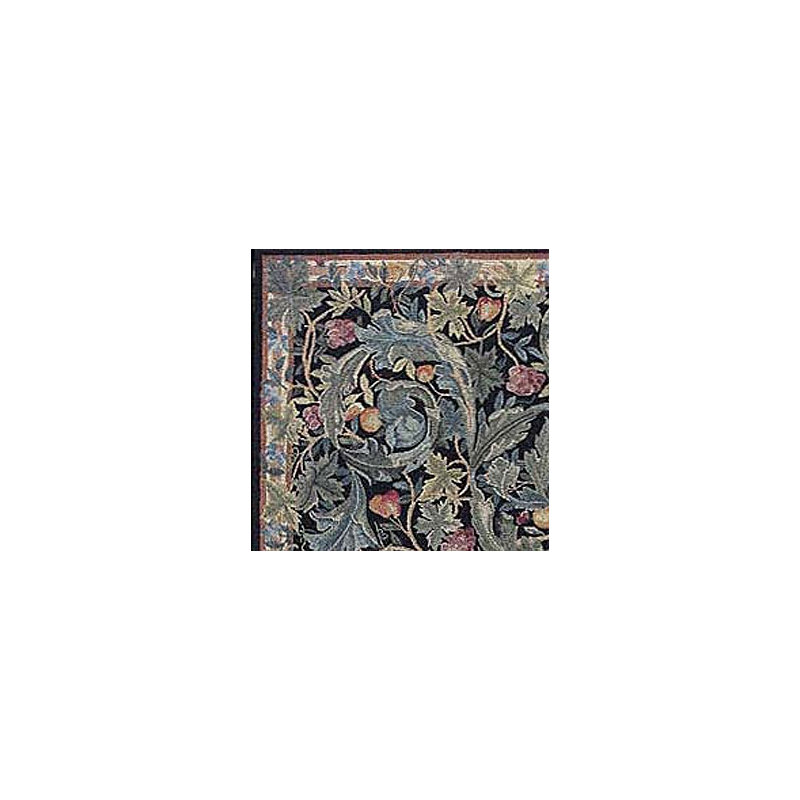 Griz Floral Rug, 3'6" x 5'6"