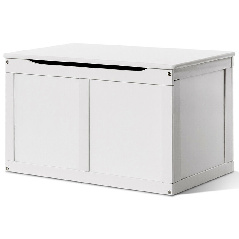 Banc de rangement pour jouets Efim, Blanc