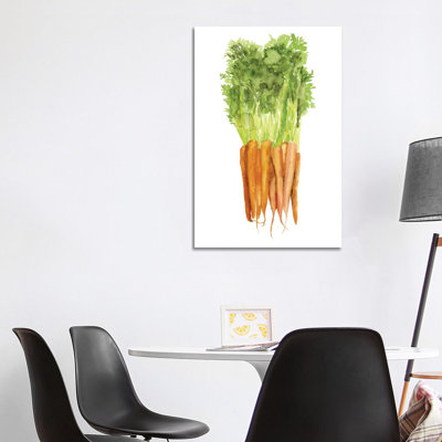 Watercolour Veggie III by Naomi McCavitt - 1 Piece Wrapped Canvas Painting