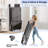 91.5" Foldable Pilates Reformer Machine