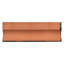 Antic Special 6" x 2" Glossy Ceramic Mudcap Tile Trim in Lava Verde