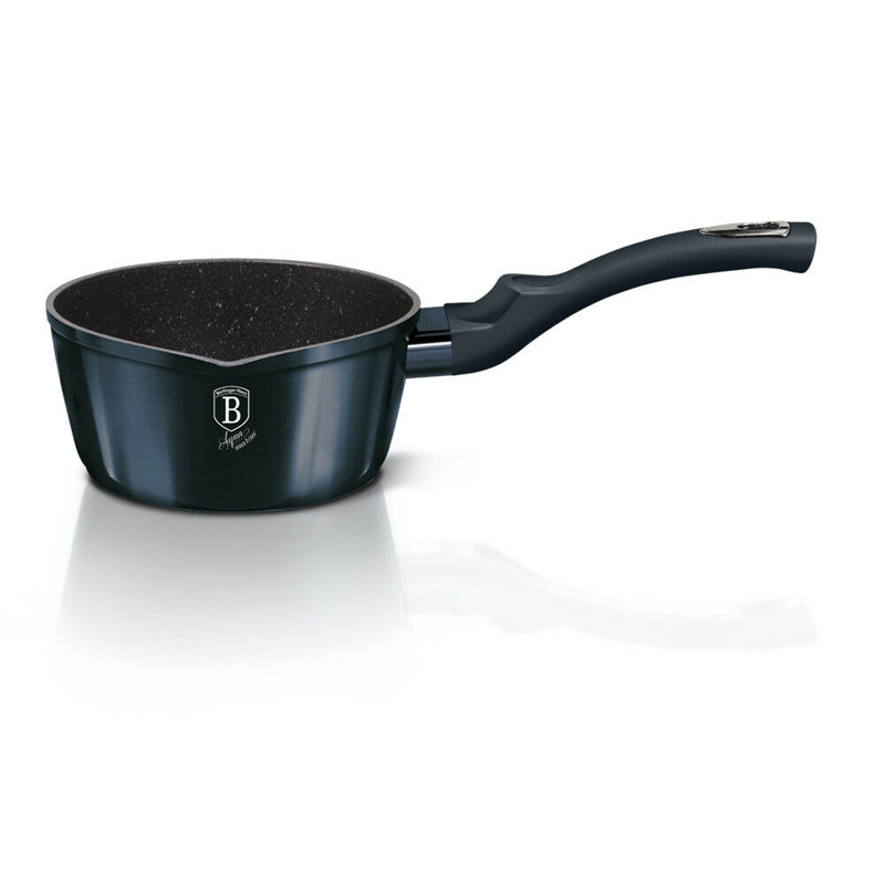 1.2L Non-Stick Aluminium Saucepan, Blue