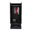 Armoire Wenden, portes doubles, deux tiroirs, tringle suspendue et tablettes intérieures, garde-robe