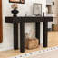Console rustique en bois avec tiroir, prise de courant-818023175