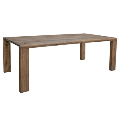 Eulaliah Almond Brown Rectangular Dining Table by Millwood Pines