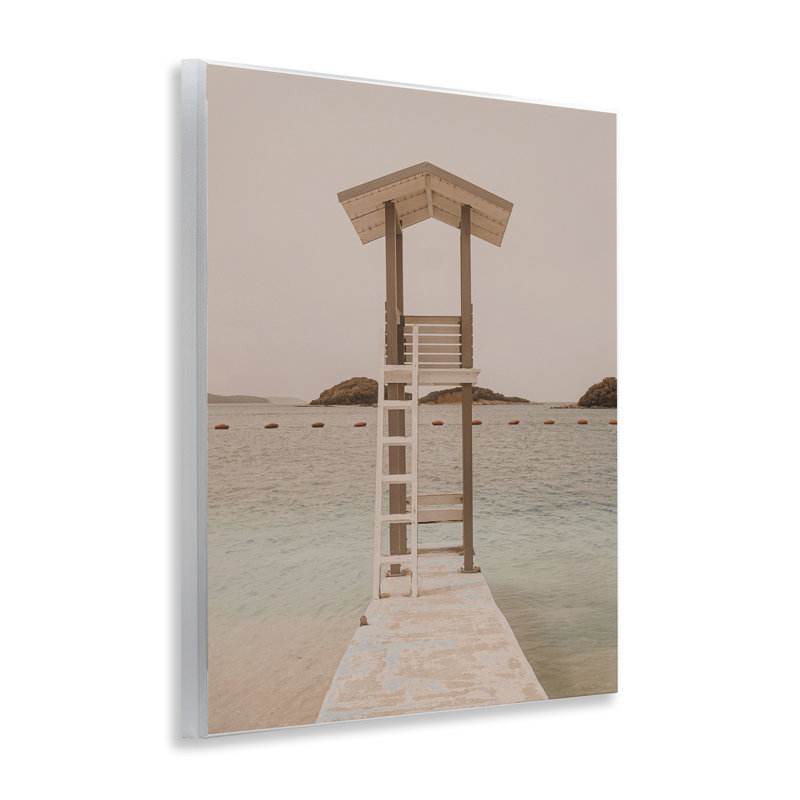  Art mural sur plaque Beach Lifeguard Lookout par LSR Design Studio