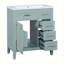 Modern Bathroom Vanity with Sink Combo and Drawers-104981885