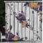 Ensemble de rideau de douche et crochets Autumn-95077503-95077516