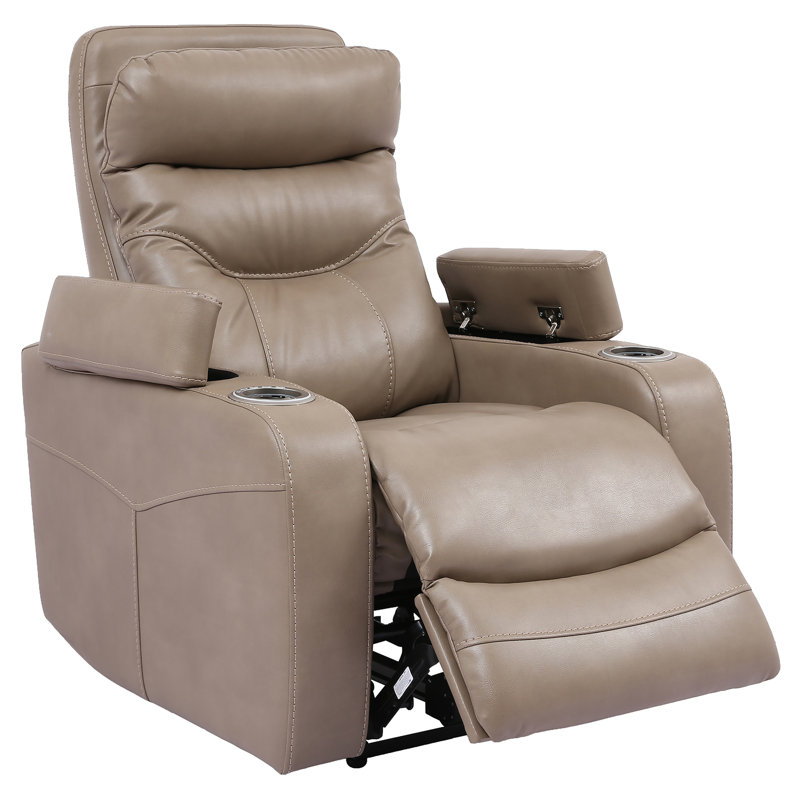 Fauteuil inclinable Daronda, Brun clair