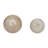 Decorative Objects for Home Decor – Modern Glass Orbs and Sculpture Statues for Shelf Styling, Kitchen Decor Accents, or Decorations for Living Room and Office Display – Set of 2-571824076