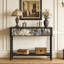 American Retro Solid Wood Console Table