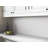 Long Hex 10.60in.x11 in. Glass Mosaic Tile-102317168