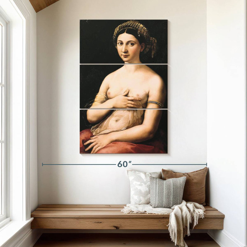 Leisha La Fornarina, H 50 po x l 32 po