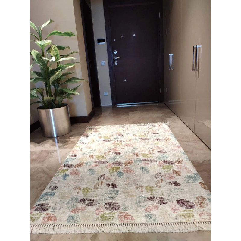 Tapis Masanao avec envers antidérapant, Tapis de couloir 3 pi 11 po x 13 pi 1 po