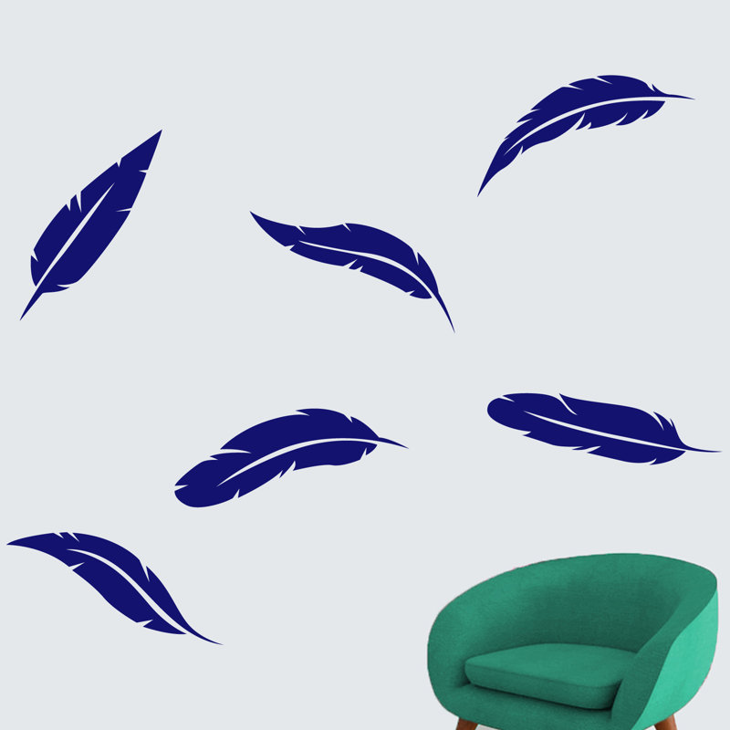 Wall Decal, Navy Blue, Yes