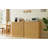 31.5-Inch Modern Wavy Sideboard, Curved Contour Design Storage Cabinet, 2-Door Cabinet With Storage Function, Suitable For Kitchen/Bedroom/Living Room-312855411