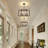6-Light Dimmable Geometric Square/Rectangle Chandelier-18905009