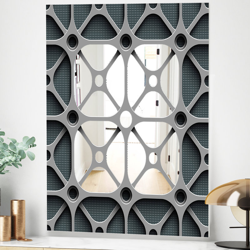 Miroir scandinave 23 Mid-Century, H 30 po x l 20 po