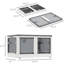 32 bacs de rangement empilables, 3 paquets d'unités en plastique pliables. Rangez les livres et les chapeaux. 5 accès. Blanc. L 18,59 "X H 15,63" avec couvercles. 3 organisateurs. Accès et roues. Pliable pour plus de commodité.