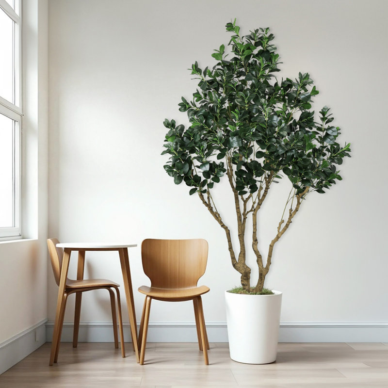 83" Artificial Silk Tree In Pot