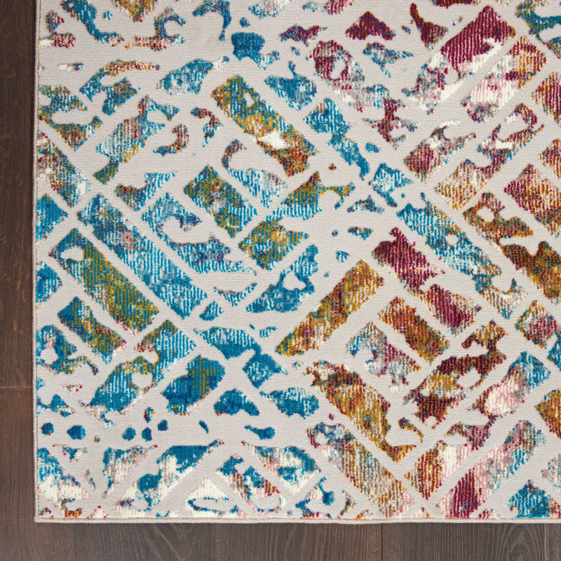 Julius Abstract Indoor Rug, Rectangle 8'10" x 11'10"