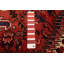 One-of-a-Kind Rectangle 7'8" x 10'11" New Age Rectangle Wool Area Rug in Red