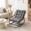 Chaise berçante d'extérieur, coussin confortable, avec coussin doux et épais-130379908