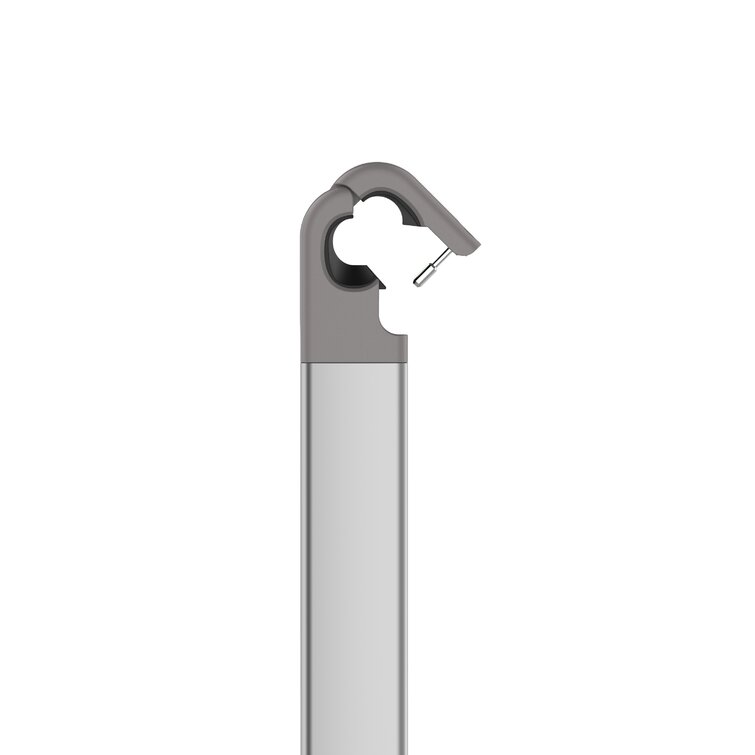 Plus adjustable holder for shower accessories, anodized aluminum -  simplehuman brand