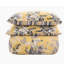 Microfiber Flora Reversible Duvet Cover with Pillowcases-128723127-128723134
