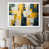 White Single Picture Framed