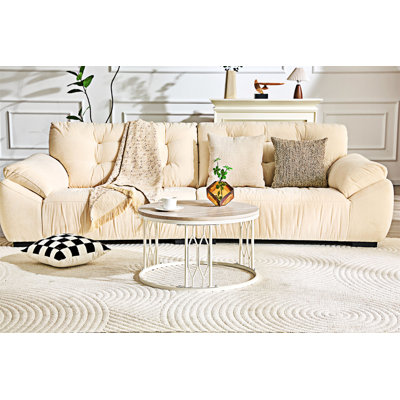 Table basse ronde