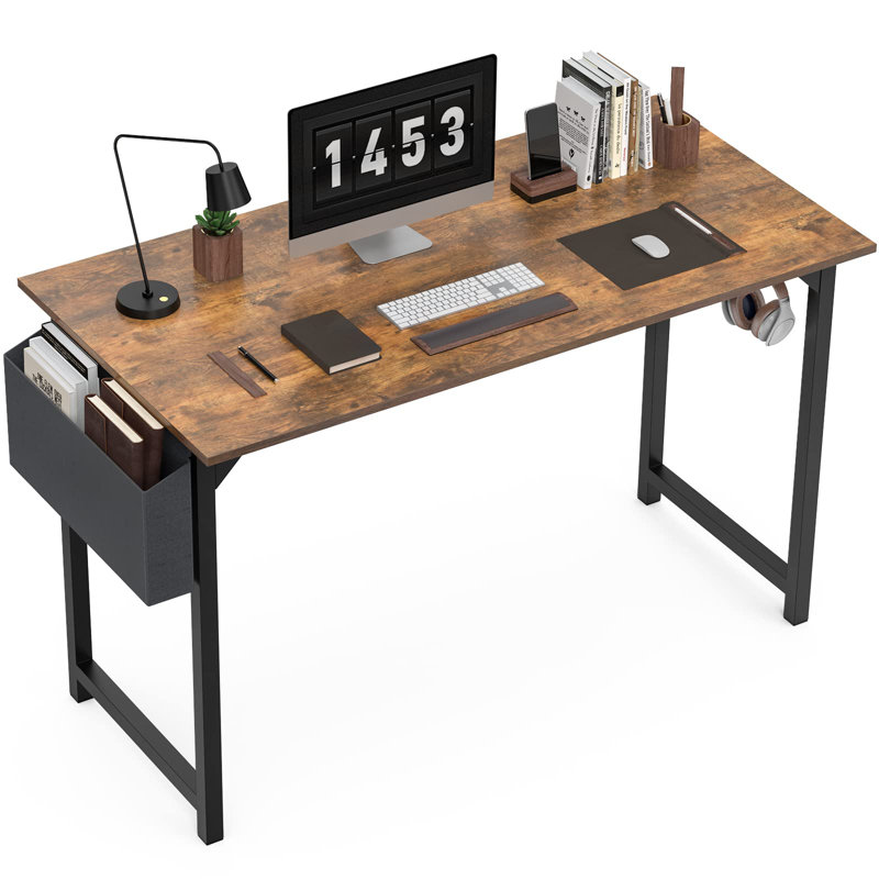 Mamoru Writing Desk, Rustic Brown, 29.8'' H x 40'' W x 19.7'' D