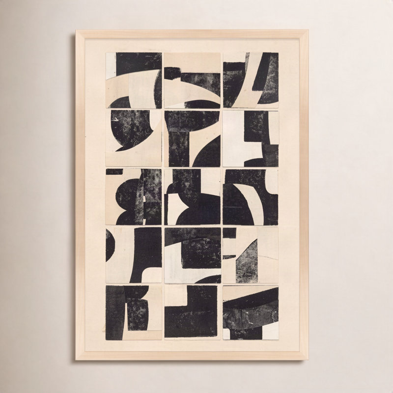 Find Your Way Print by Driftway Studio, 20" H x 14" W x 1.25" D, Maple Framed