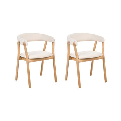 Chares 45cm H Fabric Upholstered Upholstered Back Armchair