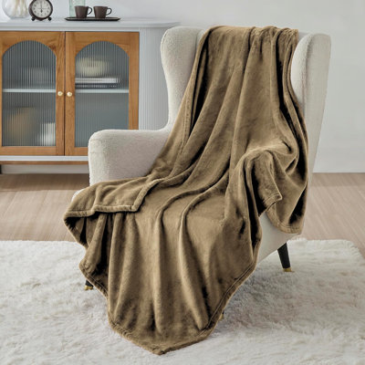 Couvre-lit en polaire 299GSM pour canapé, canapé, lit GentleSoft ™