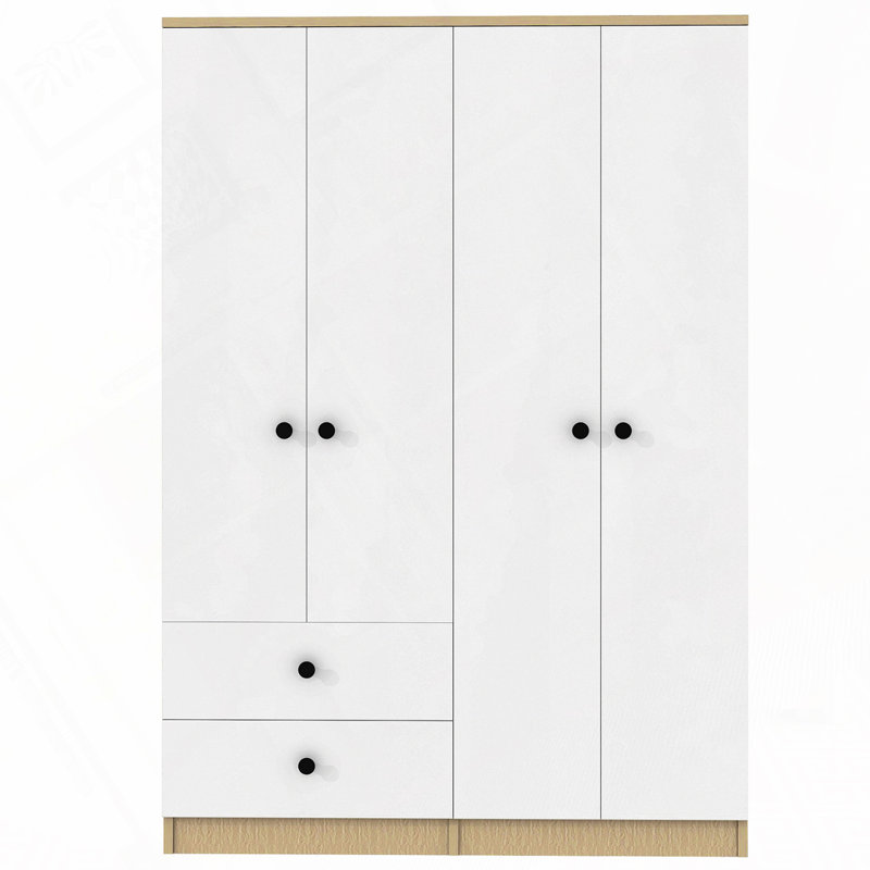 Garde-robe 4 portes
