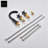 Widespread 2-handle Bathroom Faucet