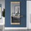 Epling Wood Flat Wall Mirror-225332652
