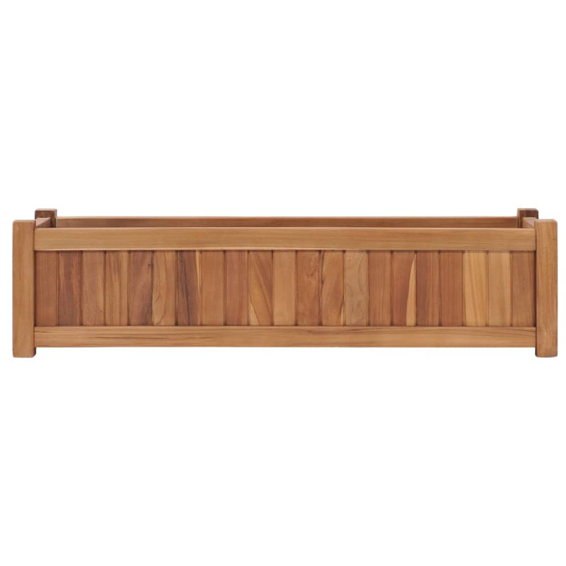 Sydnie Wood Raised Garden Bed, 9.8" H x 39.4" W x 11.8" D 