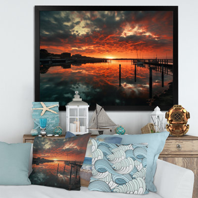 " Sunset Over Port IV "