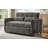52.8" Loveseat Sofa Pull-out Sofa Bed Tufted Sleeper Sofa with an Adjustable Backrest, Three USB Ports and Two Lumbar Pillows for Living Room-1600391833